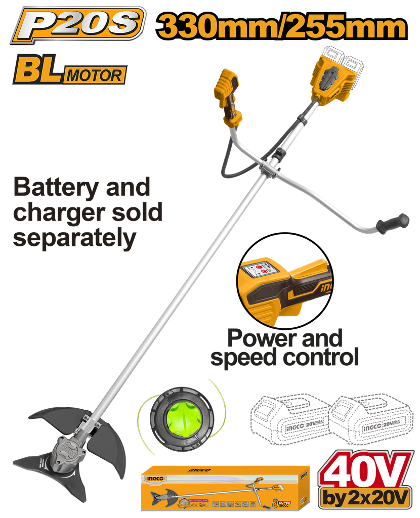 DESBROZADORA 20V* No incluye Carg/Bat.