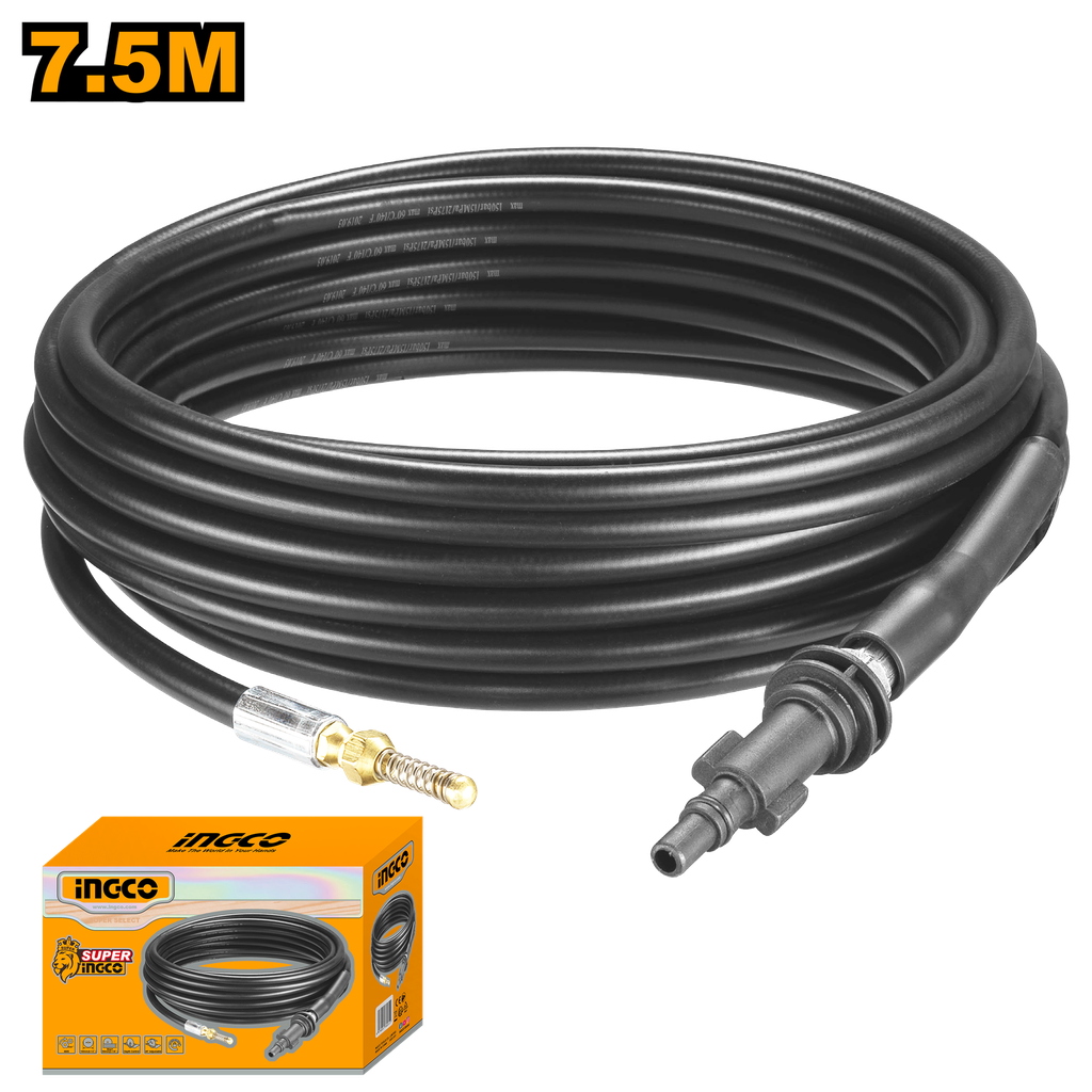 MANGUERA DE LIMPIEZAS DE TUBERÍAS INGCO AHPH7511