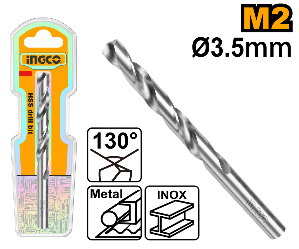 BROCA PARA METAL HSS INGCO DBT11300351