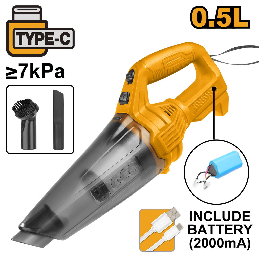 ASPIRADOR 12V CARGA TIPO C