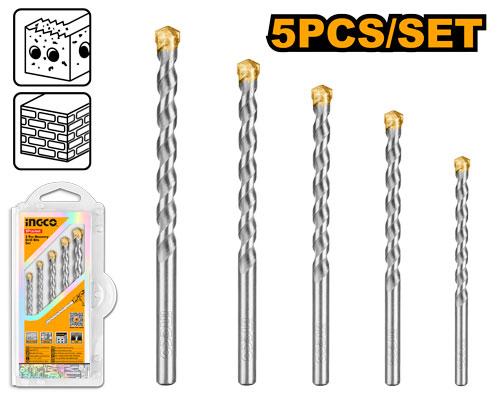 JUEGO 5 BROCAS MAMPOSTERIA