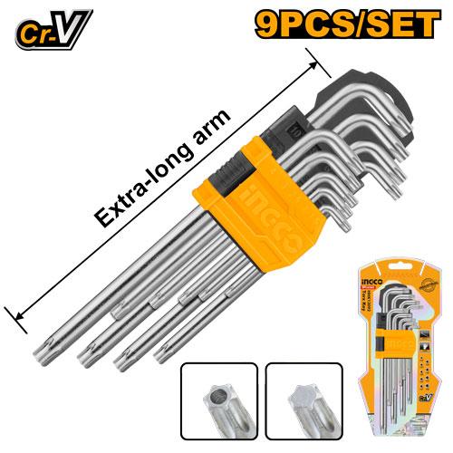 JGO LLAVES TORX EXTRALARGA