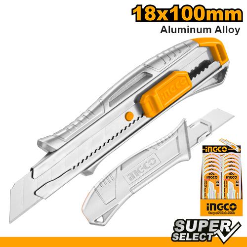 CUTTER MANGO METALICO 18*100mm L 152mm