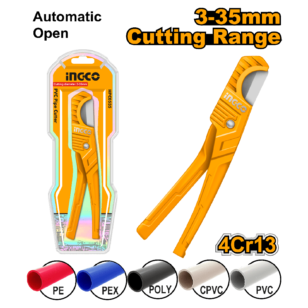 CORTATUBOS PVC 3-35mm