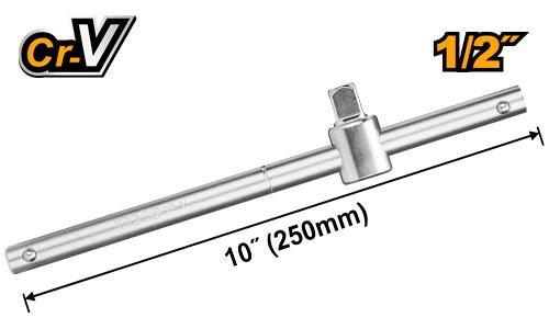 ALARGADERA 12/" T DESLIZANTE 250mm