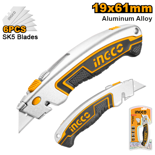 CUTTER 19*61mm *Incluye 6 hojas*