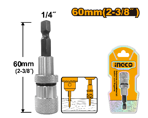 [ABH50608] [1065] PORTAPUNTAS 1/4" 60 mm (LIMITADOR)