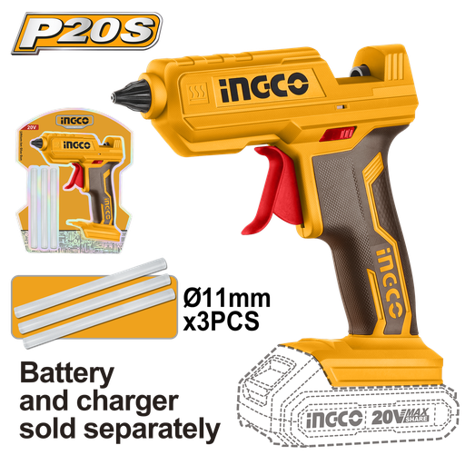 [CGGLI2001] [0752] PISTOLA COLA TERMOFUSIBLE 20V