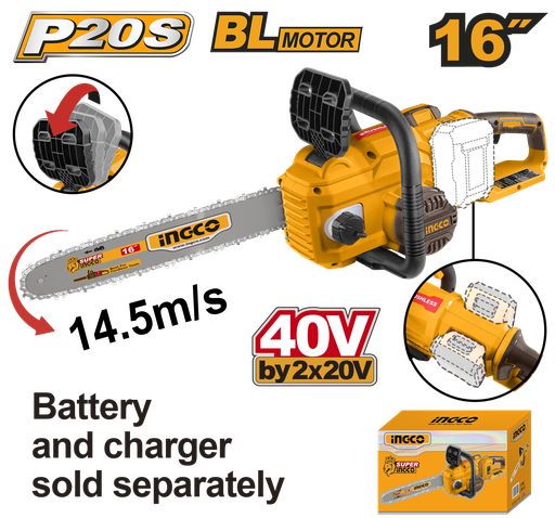 [CGSLI40168] [1121] MOTOSIERRA 16" 40V *No incluye Carg/Bat