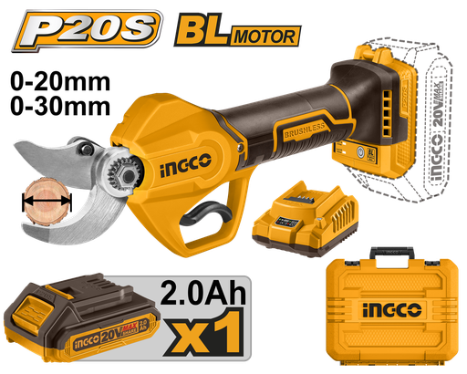 [CSSLI203083] [0755] TIJERA PODA LI-ION 20V