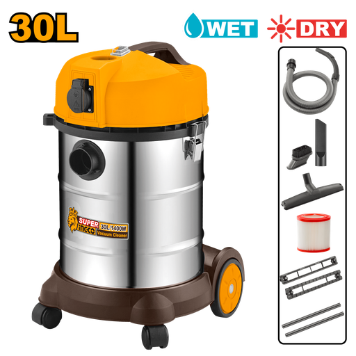 [VC14301] [0341] ASPIRADOR INDUSTRIAL  30l  1400w