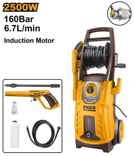 [HPWR25008] [1136] HIDROLAVADORA 2500W INGCO HPWR25008