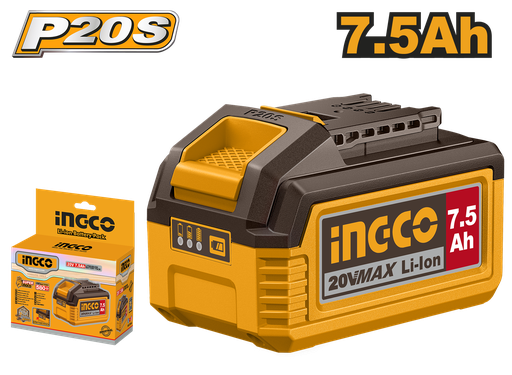 [FBLI2075] [0764] BATERÍA 20V LI-ON 7,5AH INGCO FBLI2075