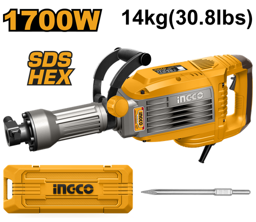 [PDB170068] [1352] MARTILLO DEMOLEDOR SDS HEX. 1700w