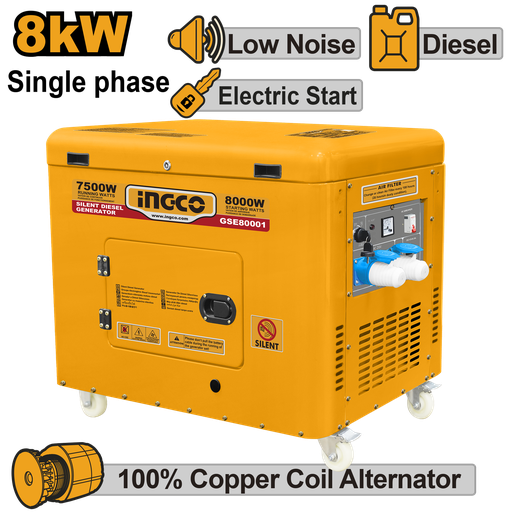 [GSE80001] [2008] GENERADOR SILENCIOSO DIESEL 8.0KW GSE80001