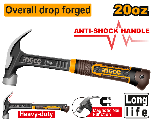 [HCH81020L] [1440] MARTILLO ENCOFRADOR (OREJAS) 560g ANTI-SHOCK