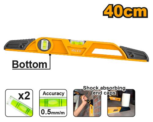 [HBSL08040] [0700] NIVEL ANTICHOC 40 CM INGCO HBSL08040