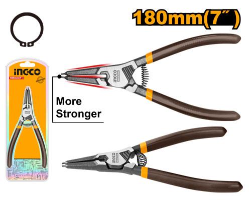 [HCCP261801] [0779] ALICATE ARO RECTO EXTERIOR 180mm (SEEGER)