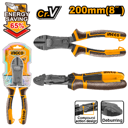 [HCDCP58200] [1055] ALICATE  PRO DIAGONAL COMBINADO 200mm