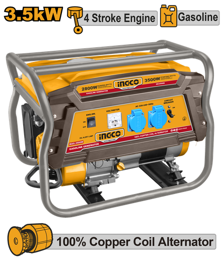 [GE35006] [2003] GENERADOR GASOLINA 3.500w  GE35006