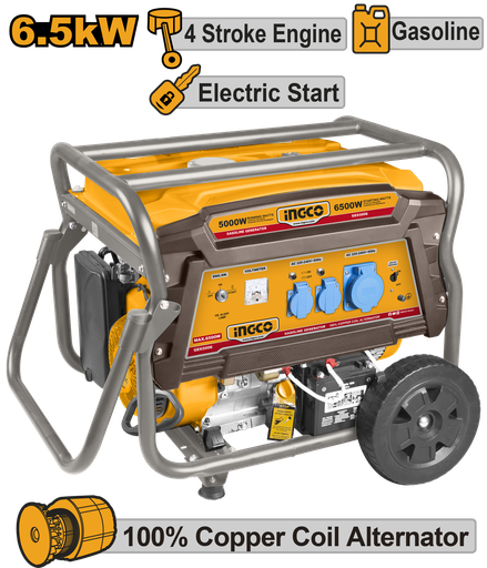 [GE65006] [2004] GENERADOR GASOLINA 6.500w GE65006