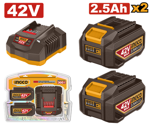 [FBCPM25221E] [1426] KIT BATERIAS 42V 2.5Ah + CARGADOR