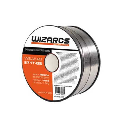 [HILO 5 KG] [W0024] WIZARCS ROLLO DE ALAMBRE E71T-GS 5KG