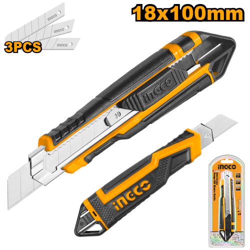 [HKNS16538] [0123] CUTTER 18*100mm L 167mm *Incluye 3 hojas