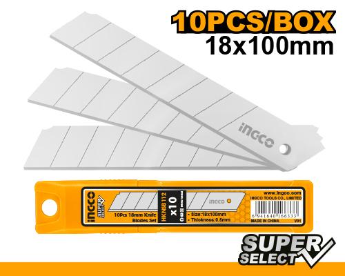 [HKNSB112] [0132] JUEGO 10 CUCHILLAS 18*100mm