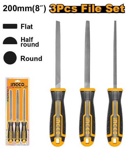 [HKTFS1308] [0145] JGO 3 LIMAS PARA METAL