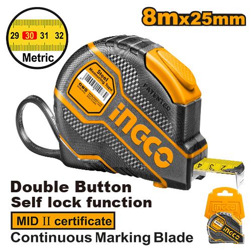 [HSMT08081E] [0336] FLEXOMETRO PRO 8 MTS X 25 MM INGCO HSMT08081E