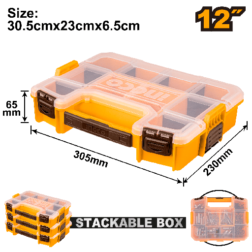 [PBX1211] [1049] ORGANIZADOR PLASTICO 12 "