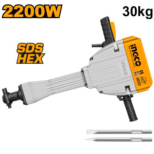 [PDB22001] [0212] MARTILLO DEMOLEDOR SDS HEX 2200w